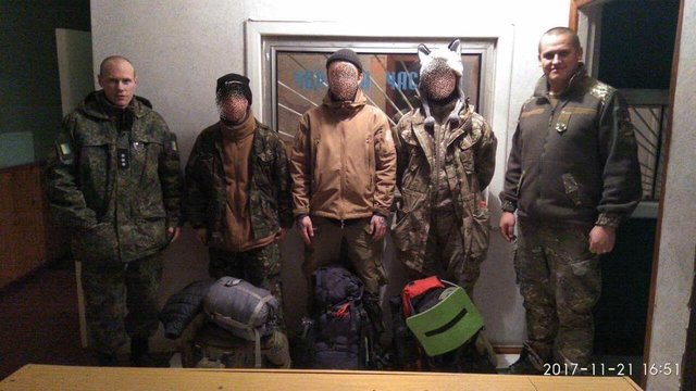 Задержанные в зоне ЧАЭС. Фото: ГУ НП в Киевской области