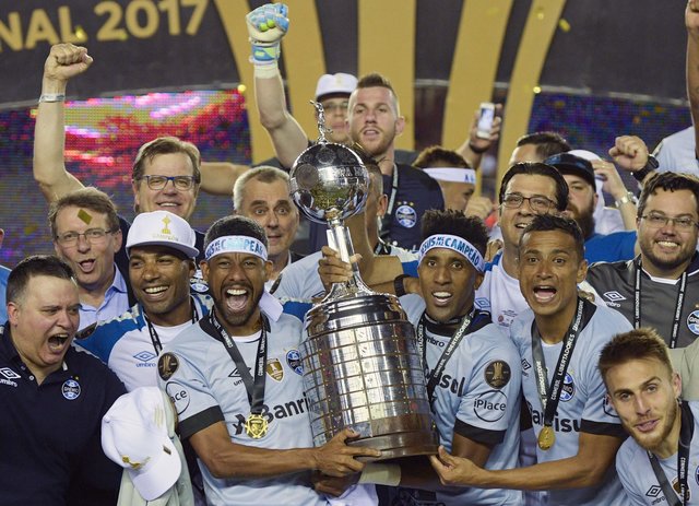 "Гремио" выиграл Кубок Либертадорес. Фото AFP