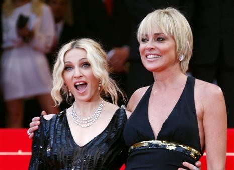Мадонна и Стоун не скрывали своих желаний. Фото AFP