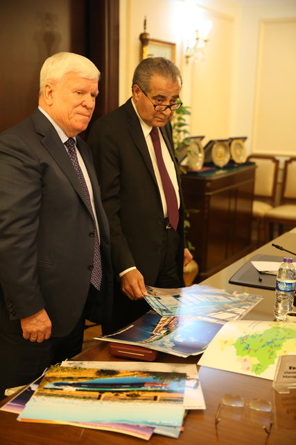 Встреча с министром снабжения и внутренней торговли Египта