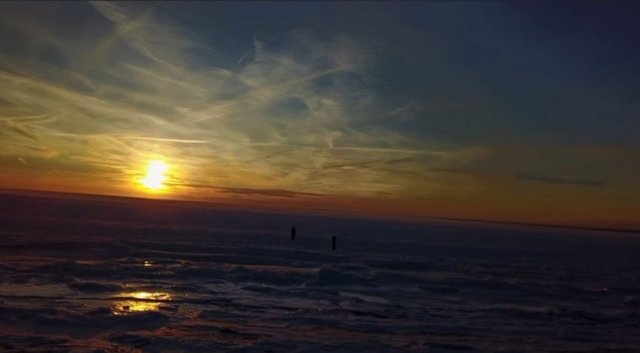 <p>В США замерз океан. Фото: instagram</p> | Фото: Юрій Кузнєцов