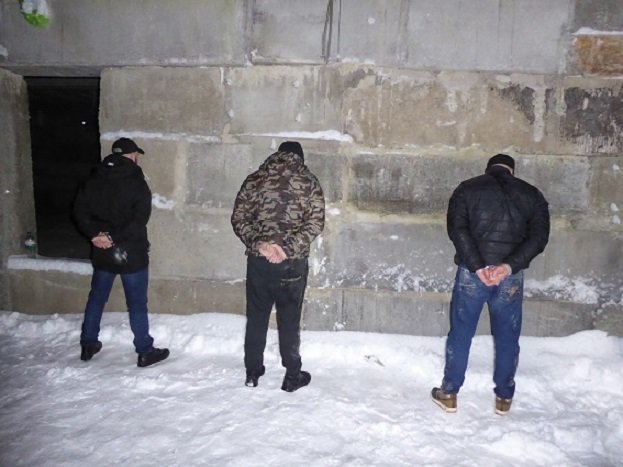 Похитителей поймали. Фото: kyiv.npu.gov.ua