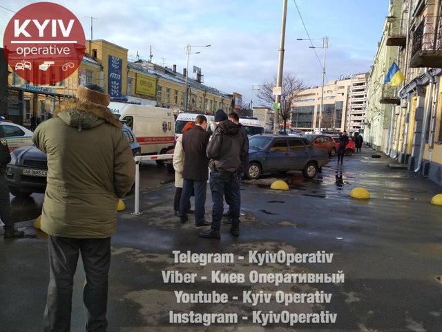 Стрельба произошла во время судебного заседания. Фото: facebook.com/KyivOperativ