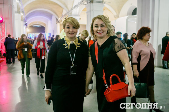 Ирина Данилевская, основатель и глава оргкомитета Ukrainian Fashion Week (слева) | Фото: Данил Павлов