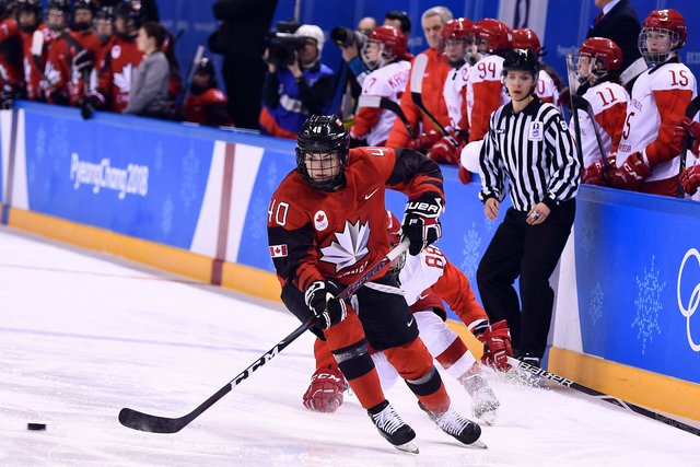 Канада – нейтральные атлетки – 5:0. Фото AFP