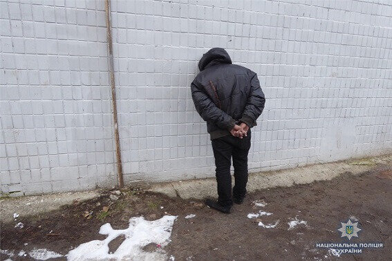 <p>Грабіжника затримали. Фото: kyiv.npu.gov.ua</p>