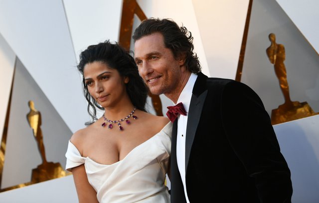 Звездные пары на "Оскар-2018" Фото: AFP