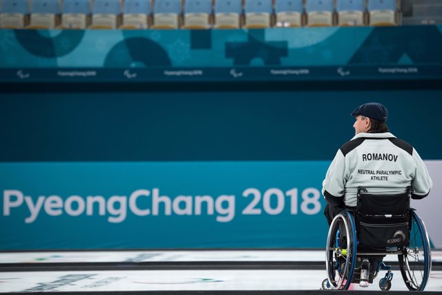 Керлинг на Паралимпиаде-2018. Фото AFP