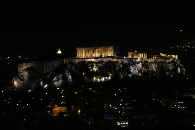 Час Земли в Афинах, 2017 год | Фото: Фото: Getty