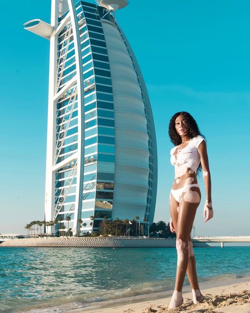<p>Вінні Харлоу в Дубаї</p> | Фото: Фото: Instagram