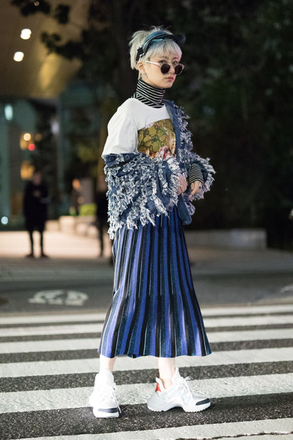 Street style на Тижні моди в Токіо | Фото: Getty