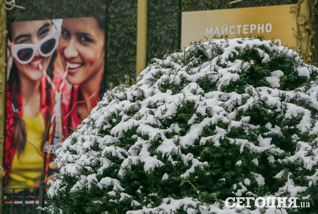 Киев снова в снегу | Фото: Данил Павлов
