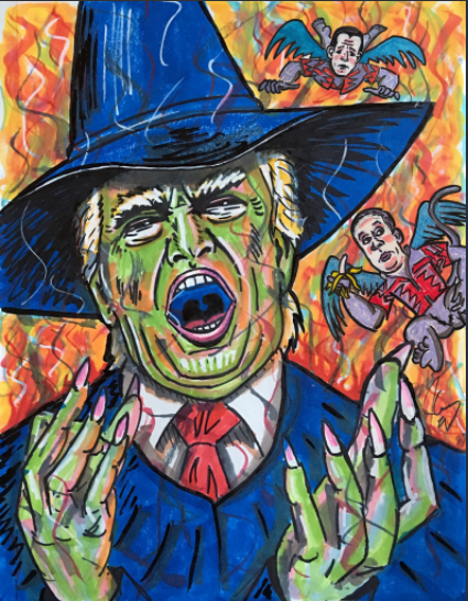 <p>Карикатури Джима Керрі на Дональда Трампа</p> | Фото: Фото: twitter.com/jimcarrey
