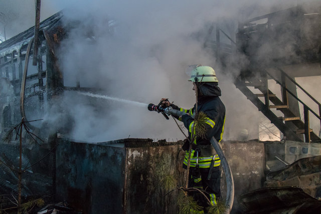 В пожаре погиб мужчина. Фото: informator.ua