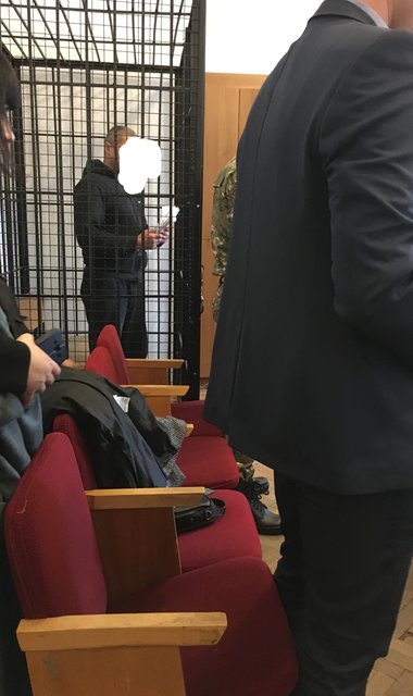 В зале суда и после задержания. Фото: Нацполиция, прокуратура Прикарпатья