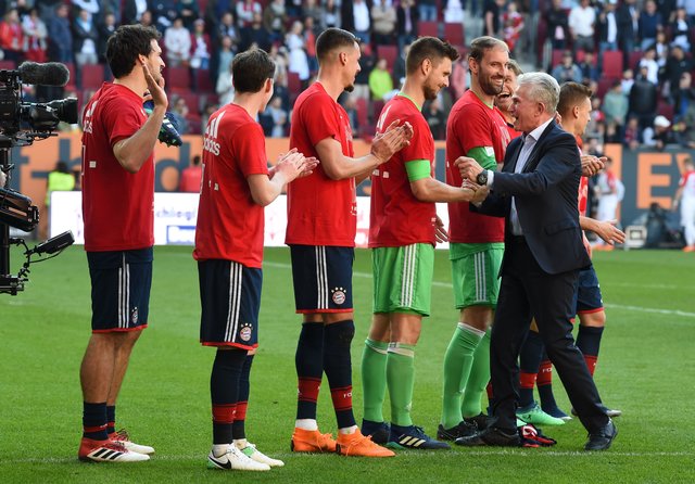 "Бавария" снова выиграла чемпионат Германии. Фото AFP