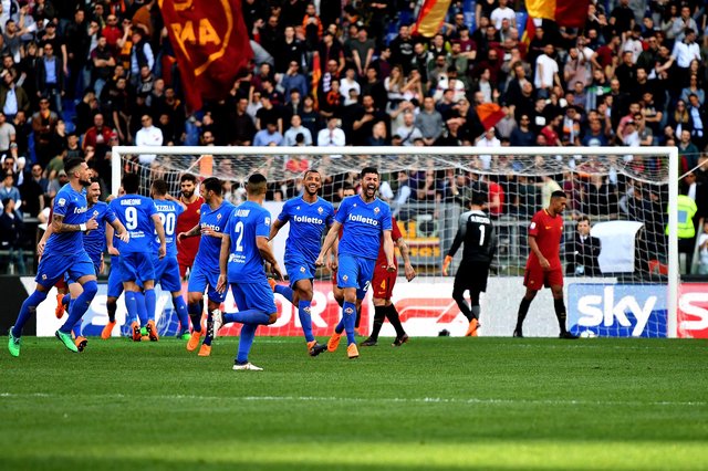 "Рома" – "Фиорентина" – 0:2. Фото AFP