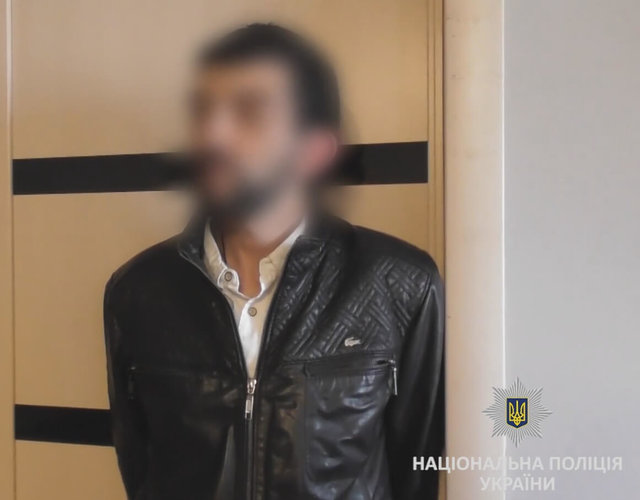 Мужчины ранее был судимы за кражи. Фото: kyiv.npu.gov.ua