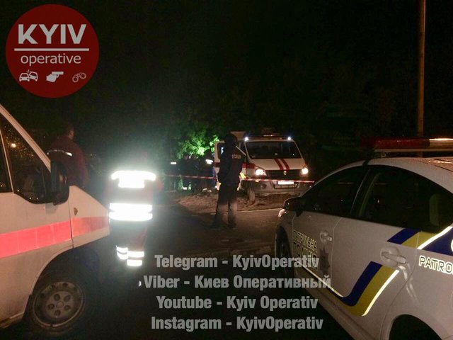 Тело нашли на Совских прудах. Фото: facebook.com/KyivOperativ