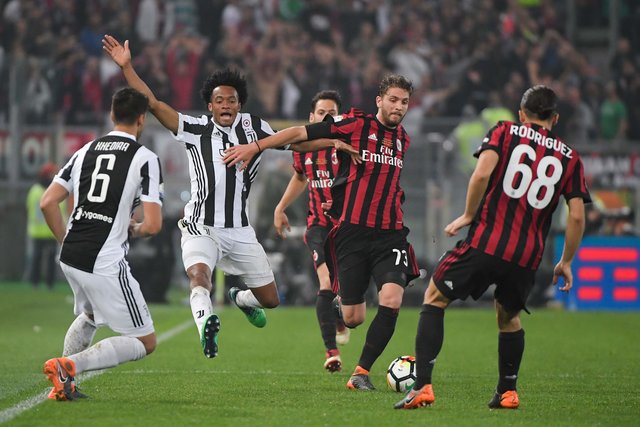 "Ювентус" – "Милан" – 4:0. Фото AFP
