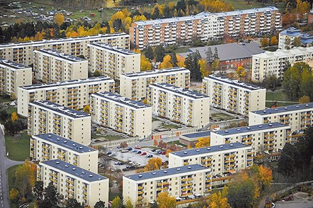 Ринкеби. Пригород Стокгольма — один из самых известных районов социальной застройки в Швеции