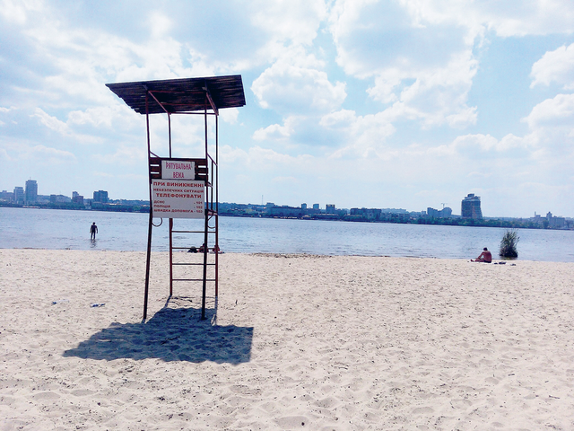 Воронцовский пляж. Оказался самым чистым. Фото: М. Журавель