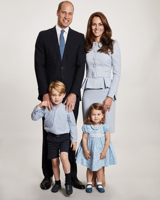 Королевская семья – принц Уильям, Кейт Миддлтон, принц ДЖордж и принцесса Шарлотта | Фото: Фото: instagram.com/kensingtonroyal