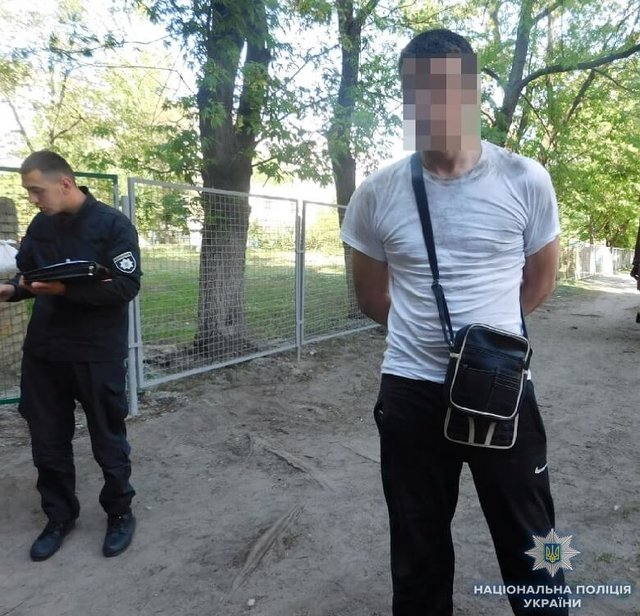 Грабителей задержали. Фото: facebook.com/UA.KyivPolice