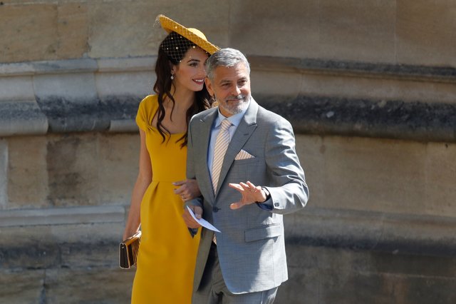 Джордж і Амаль Клуні | Фото: AFP