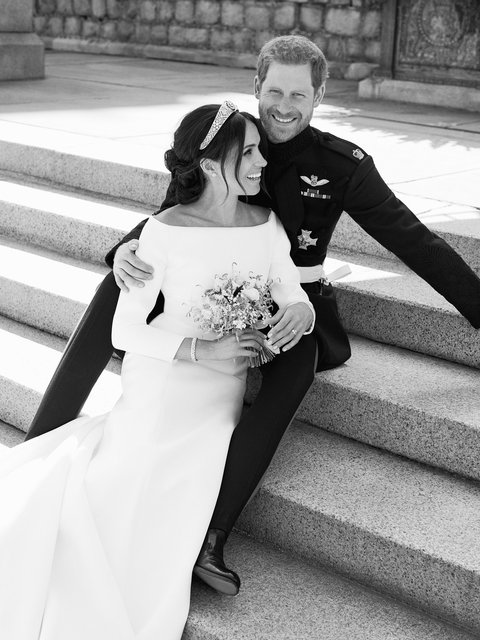 Офіційні фото з весілля принца Гаррі і Меган Маркл | Фото: twitter.com/kensingtonroyal