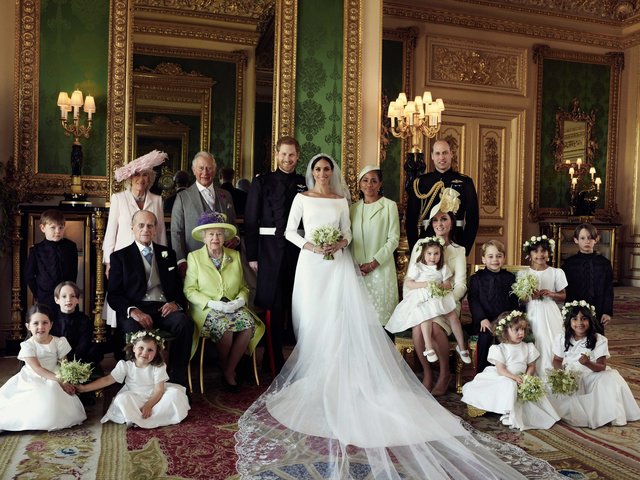 Офіційні фото з весілля принца Гаррі і Меган Маркл | Фото: twitter.com/kensingtonroyal