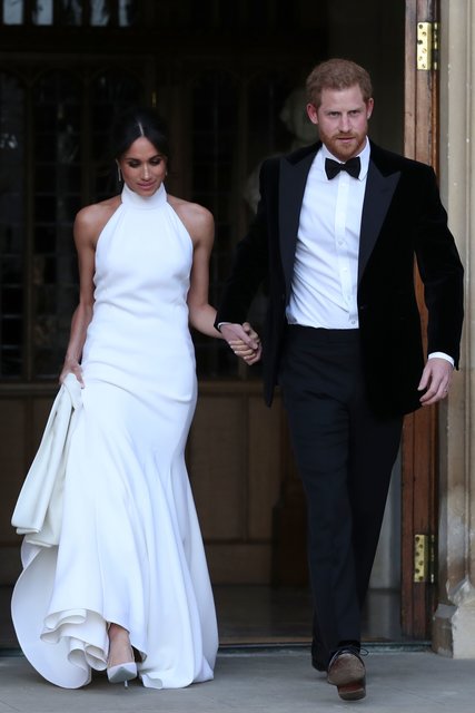 Меган Маркл и Принц Гарри отправляются на закрытую вечеринку в честь свадьбы | Фото: Фото: AFP