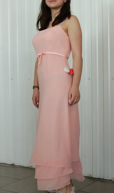 Вечернее розовое платье – 180 грн