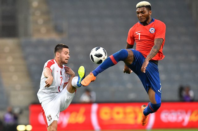 Сербия – Чили – 0:1. Фото AFP