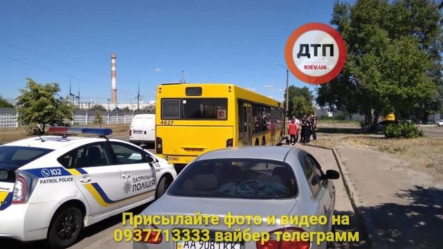 Водителя отпустили. Фото: facebook.com/dtp.kiev.ua