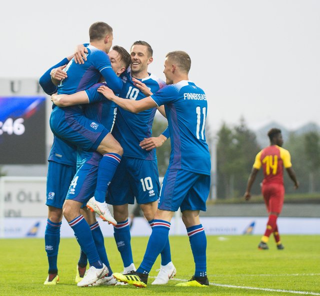 Ісландія – Гана – 2:2. Фото: AFP