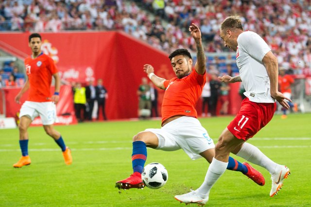 Польша – Чили – 2:2. Фото AFP