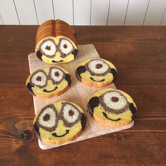 Хлеб в виде рисунков и забавных животных | Фото: Фото: instagram.com/konel_bread