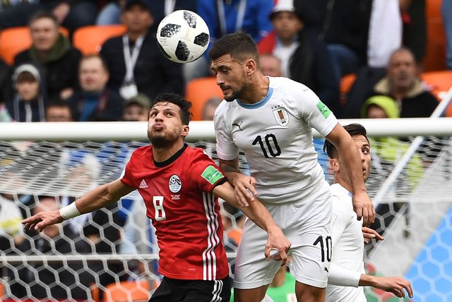 Египет – Уругвай – 0:1. Фото AFP