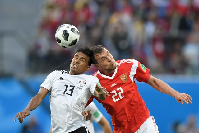 Россия – Египет – 3:1. Фото AFP