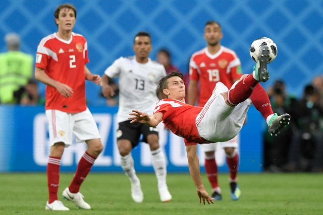 Росія – Єгипет – 3:1. Фото AFP