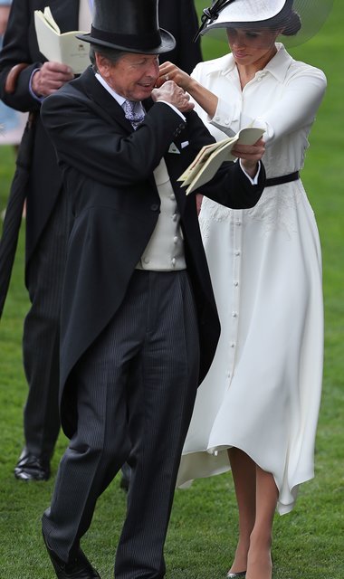 Меган Маркл і принц Гаррі на скачках Royal Ascot | Фото: Фото: AFP