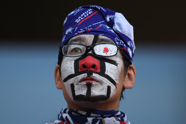 Фанаты перед матчем Япония – Сенегал