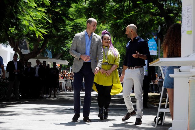 Принц Уильям и Нетта Барзилай | Фото: Фото: AFP
