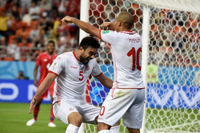 Первый гол Туниса