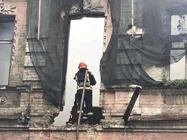 Пожар потушили. Фото: kyiv.dsns.gov.ua