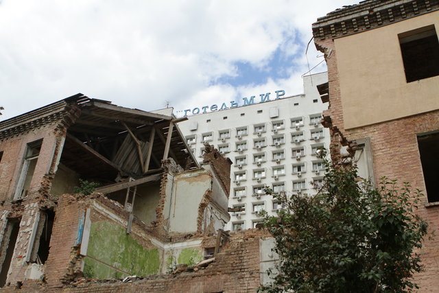 Будинок через рік після вибуху | Фото: Анатолiй Бойко