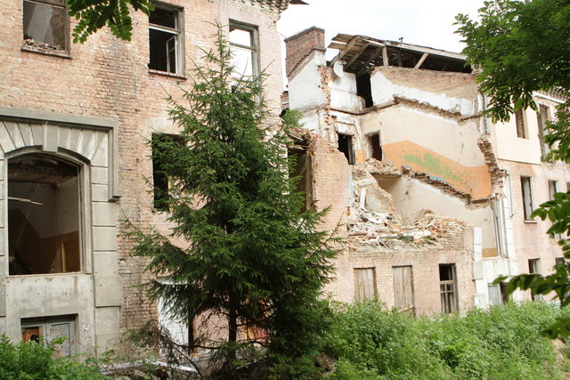 Дом через год после взрыва | Фото: Анатолий Бойко