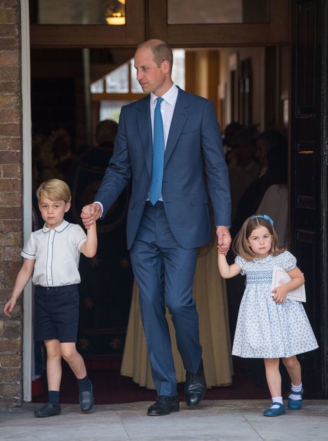 Принц Уильям и Кейт Миддлтон с детьми | Фото: Фото: AFP