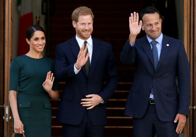 Принц Гаррі і Меган Маркл прибули до Ірландії | Фото: Фото: AFP